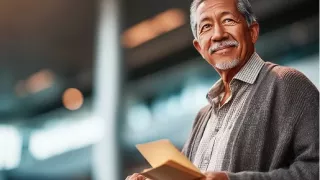 Renal Care Services - Paciente renal con documentos para viaje