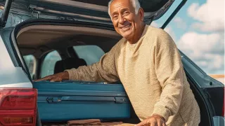 Renal Care Services - Paciente renal hombre en carro para viajar